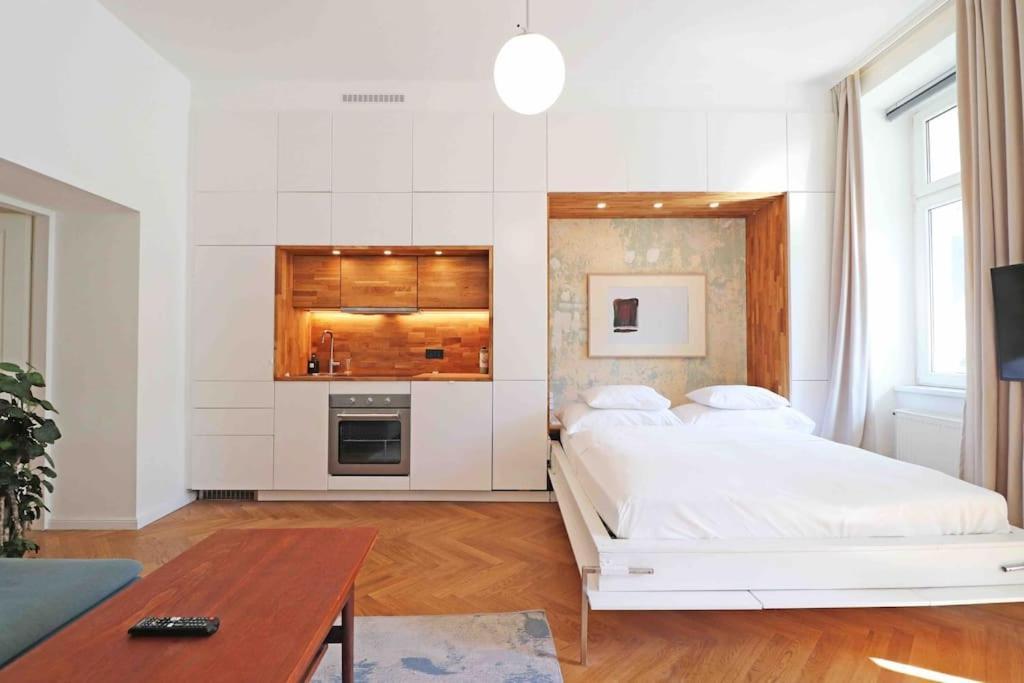 Smart Apt Mit Balkon Am Augarten Park Naehe Zentrum Vienne Extérieur photo