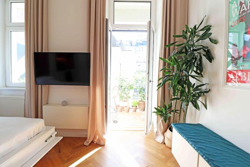 Smart Apt Mit Balkon Am Augarten Park Naehe Zentrum Vienne Extérieur photo